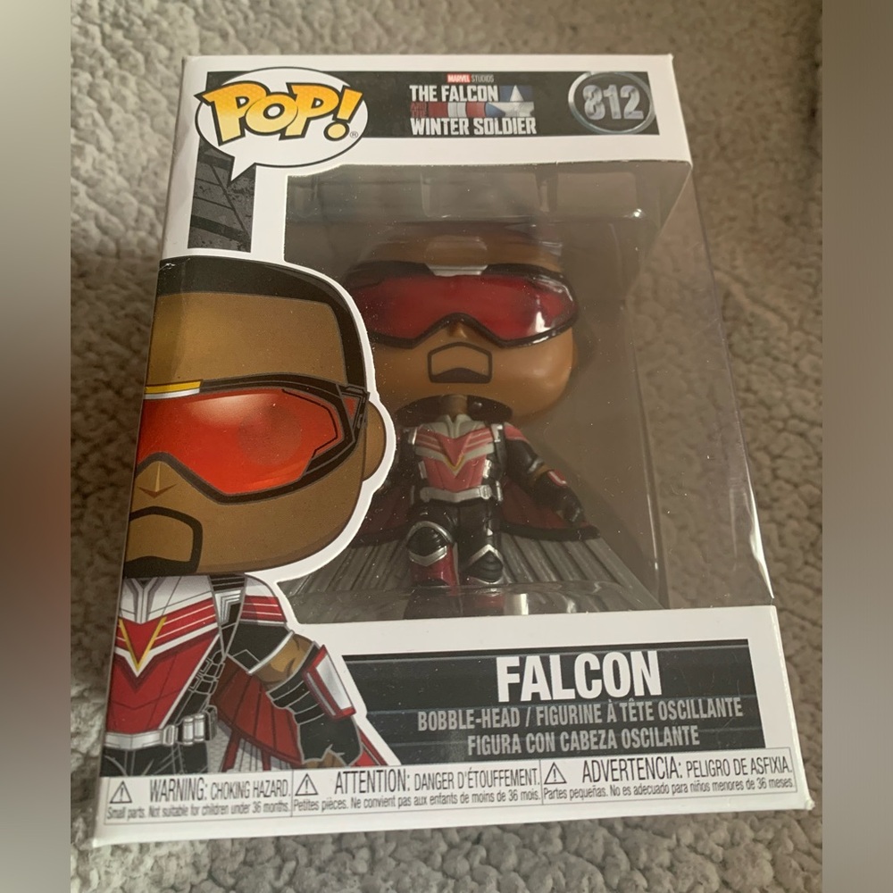 Funko POP! Marvel: The Falcon and The Winter Soldier - Falcon #812